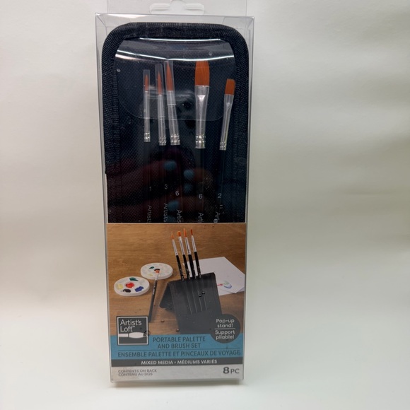 Mixed Media Portable Palette & Brush Set by Artist's Loft® - Picture 2 of 5